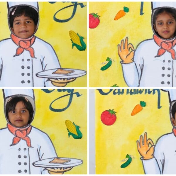 Pre-Primary Sandwich Day celebration at Navodaya Central School